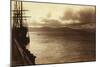 Sunset Study, San Francisco Bay-George Fiske-Mounted Art Print