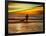 Sunset Surfer-Josh Adamski-Framed Photographic Print