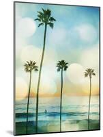 Sunset Surfer-Devon Davis-Mounted Art Print