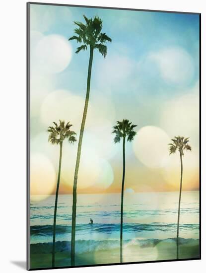 Sunset Surfer-Devon Davis-Mounted Art Print