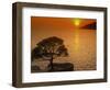 Sunset, Sveta Nedelja, Hvar Island, Croatia, Europe-Ken Gillham-Framed Photographic Print