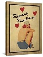 Sunset Sweetheart-Jason Giacopelli-Stretched Canvas