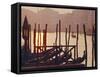 Sunset, the Grand Canal Near the Rialto Bridge, Venice, Veneto, Italy-J P De Manne-Framed Stretched Canvas