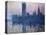 Sunset,The Houses of Parliament-Claude Monet-Stretched Canvas