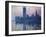 Sunset,The Houses of Parliament-Claude Monet-Framed Giclee Print