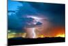 Sunset Thunderstorm-Douglas Taylor-Mounted Photographic Print