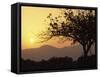 Sunset, Tilos, Dodecanese, Greek Islands, Greece, Europe-Ken Gillham-Framed Stretched Canvas