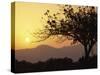 Sunset, Tilos, Dodecanese, Greek Islands, Greece, Europe-Ken Gillham-Stretched Canvas