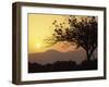 Sunset, Tilos, Dodecanese, Greek Islands, Greece, Europe-Ken Gillham-Framed Photographic Print