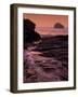 Sunset, Trebarwith Strand, Cornwall, England, United Kingdom, Europe-Jeremy Lightfoot-Framed Photographic Print