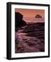 Sunset, Trebarwith Strand, Cornwall, England, United Kingdom, Europe-Jeremy Lightfoot-Framed Photographic Print