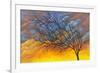 Sunset Tree-Michelle Faber-Framed Giclee Print