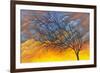 Sunset Tree-Michelle Faber-Framed Giclee Print