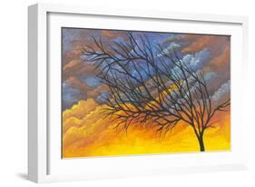 Sunset Tree-Michelle Faber-Framed Giclee Print