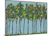 Sunset Trees II-Regina Moore-Mounted Art Print