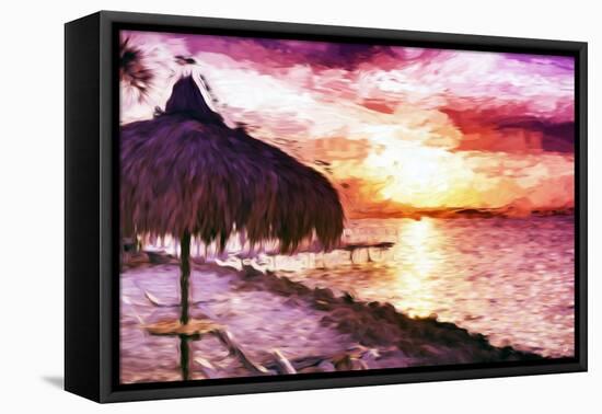 Sunset Trip II - In the Style of Oil Painting-Philippe Hugonnard-Framed Stretched Canvas