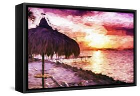 Sunset Trip II - In the Style of Oil Painting-Philippe Hugonnard-Framed Stretched Canvas