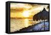 Sunset Trip - In the Style of Oil Painting-Philippe Hugonnard-Framed Stretched Canvas