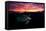 Sunset Turtle-Barathieu Gabriel-Framed Stretched Canvas