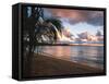 Sunset, Vacia Talega Beach, Puerto Rico-George Oze-Framed Stretched Canvas