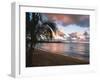 Sunset, Vacia Talega Beach, Puerto Rico-George Oze-Framed Photographic Print