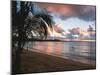 Sunset, Vacia Talega Beach, Puerto Rico-George Oze-Mounted Photographic Print