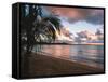 Sunset, Vacia Talega Beach, Puerto Rico-George Oze-Framed Stretched Canvas