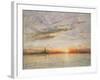 Sunset, Venice, 1902-Albert Goodwin-Framed Giclee Print