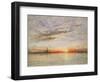 Sunset, Venice, 1902-Albert Goodwin-Framed Giclee Print