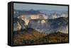 Sunset, View from Kolob Terrace, Zion National Park, Utah, USA-Michel Hersen-Framed Stretched Canvas