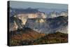 Sunset, View from Kolob Terrace, Zion National Park, Utah, USA-Michel Hersen-Stretched Canvas