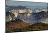 Sunset, View from Kolob Terrace, Zion National Park, Utah, USA-Michel Hersen-Mounted Photographic Print