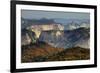 Sunset, View from Kolob Terrace, Zion National Park, Utah, USA-Michel Hersen-Framed Photographic Print