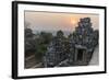 Sunset View from Phnom Bakheng, Angkor, UNESCO World Heritage Site, Siem Reap, Cambodia, Indochina-Michael Nolan-Framed Photographic Print