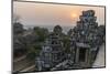 Sunset View from Phnom Bakheng, Angkor, UNESCO World Heritage Site, Siem Reap, Cambodia, Indochina-Michael Nolan-Mounted Photographic Print