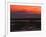 Sunset View from Walney Island Near Barrow-In-Furness Towards Isle of Man Lake District-null-Framed Photographic Print