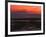Sunset View from Walney Island Near Barrow-In-Furness Towards Isle of Man Lake District-null-Framed Photographic Print