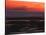 Sunset View from Walney Island Near Barrow-In-Furness Towards Isle of Man Lake District-null-Stretched Canvas