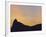 Sunset view of Christ the Redeemer statue and Corcovado Mountain, Rio de Janeiro, Brazil, South Ame-Karol Kozlowski-Framed Photographic Print