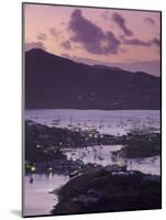 Sunset View of Historic Nelson's Dockyard, Antigua-Walter Bibikow-Mounted Photographic Print
