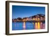 Sunset View of Lagos, Algarve, Portugal-Sabine Lubenow-Framed Photographic Print