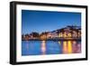 Sunset View of Lagos, Algarve, Portugal-Sabine Lubenow-Framed Photographic Print