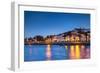 Sunset View of Lagos, Algarve, Portugal-Sabine Lubenow-Framed Photographic Print