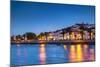 Sunset View of Lagos, Algarve, Portugal-Sabine Lubenow-Mounted Photographic Print