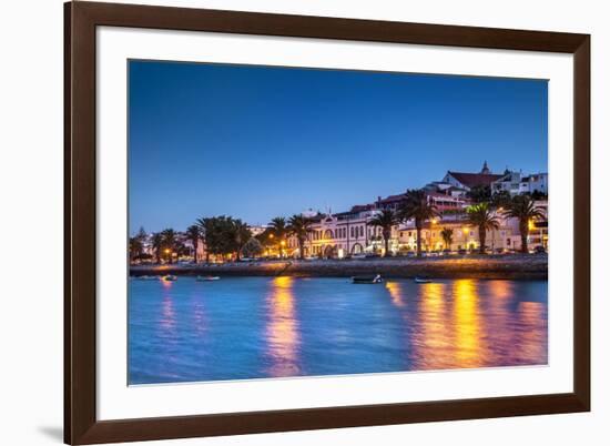 Sunset View of Lagos, Algarve, Portugal-Sabine Lubenow-Framed Photographic Print