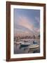 Sunset View of Marina and Downtown, San Diego, California, USA-Jaynes Gallery-Framed Photographic Print