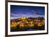 Sunset View of Silves, Algarve, Portugal-Sabine Lubenow-Framed Photographic Print