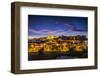 Sunset View of Silves, Algarve, Portugal-Sabine Lubenow-Framed Photographic Print