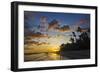 Sunset View of the Beach, Bohol Island, Philippines-Keren Su-Framed Photographic Print