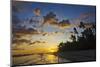 Sunset View of the Beach, Bohol Island, Philippines-Keren Su-Mounted Photographic Print